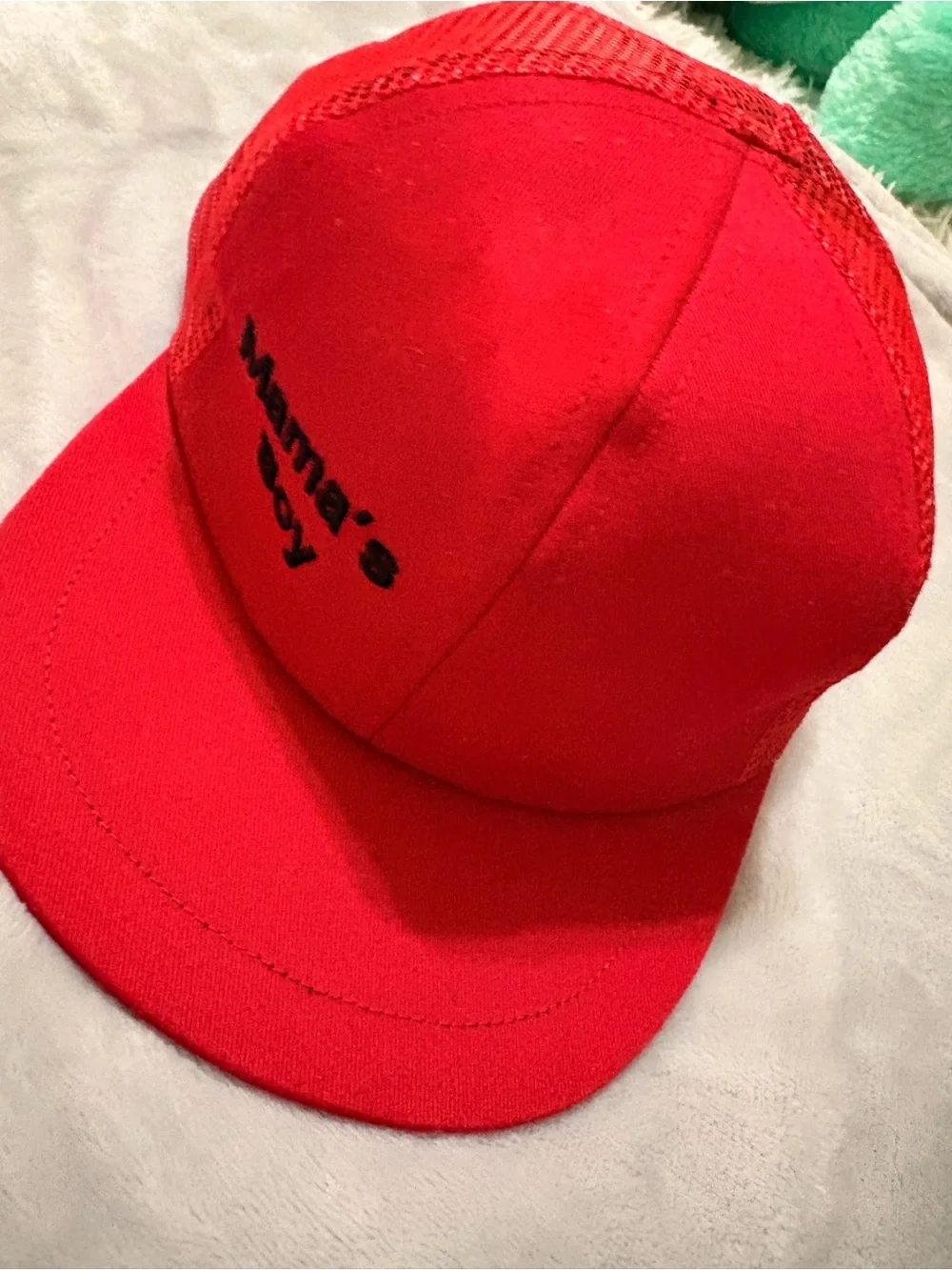 George Hats bold red